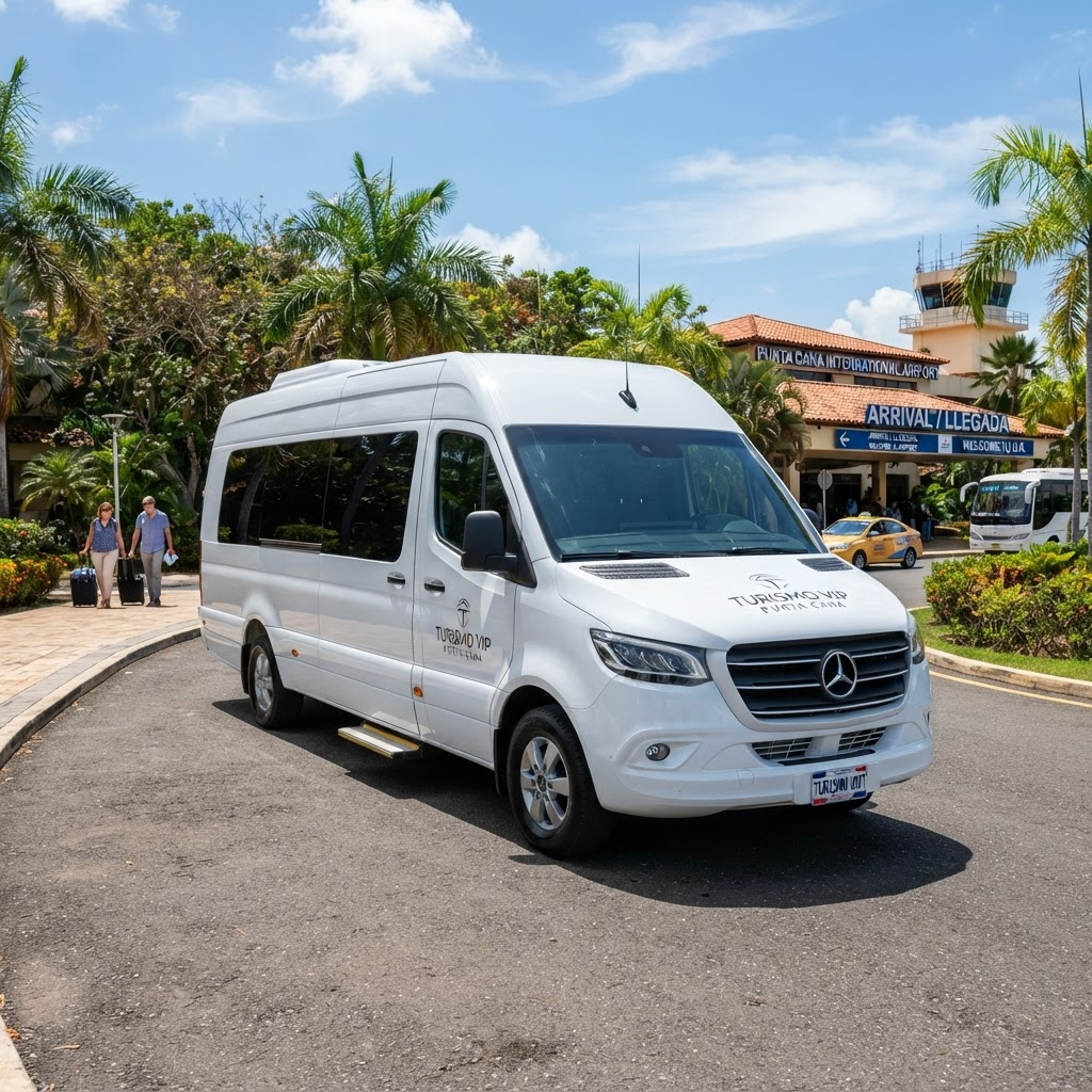 Mercedes Sprinter premium private transfer in the Dominican Republic
