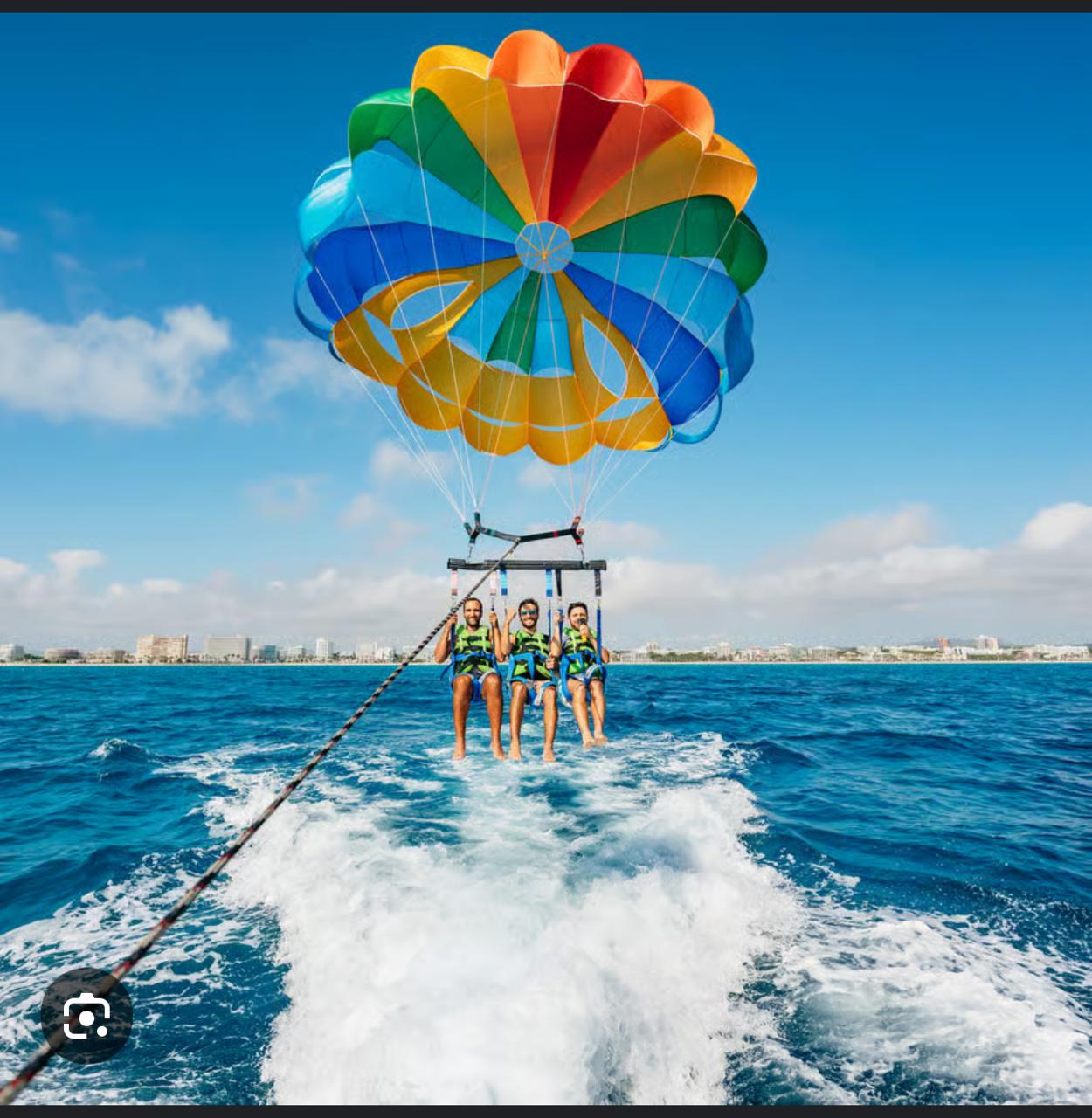Parasailing excursion in Punta Cana, Dominican Republic