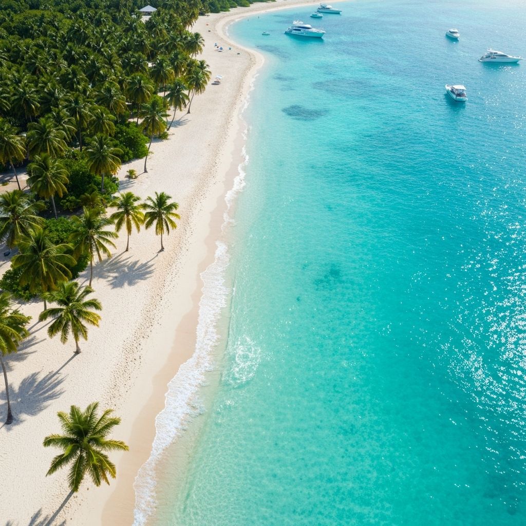 Caribbean beach destination