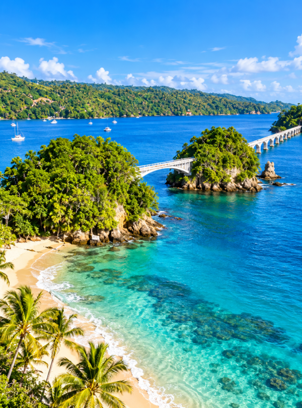 SAMANA – Paraíso tropical con puente blanco
